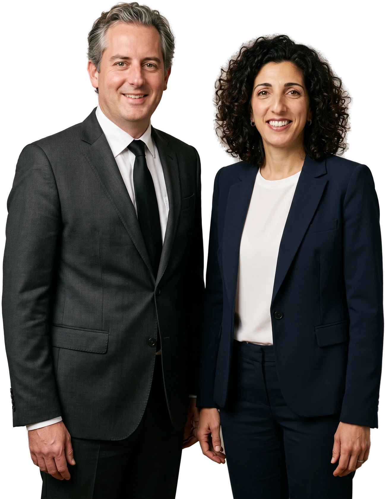 Ben Milne and Joanna Anastasiou-Milne, the two principals of Milne & Co